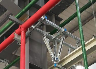 宜宾该抗震支架的整体式支吊架结构协调性好